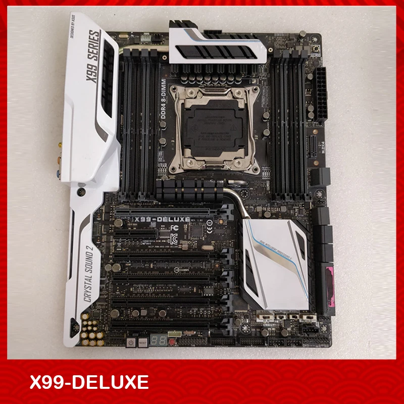 

Original Desktop Motherboard For ASUS For X99-DELUXE LGA2011-3 128G PCI-E3.0 DDR4 ATX Fully Tested Good Quality