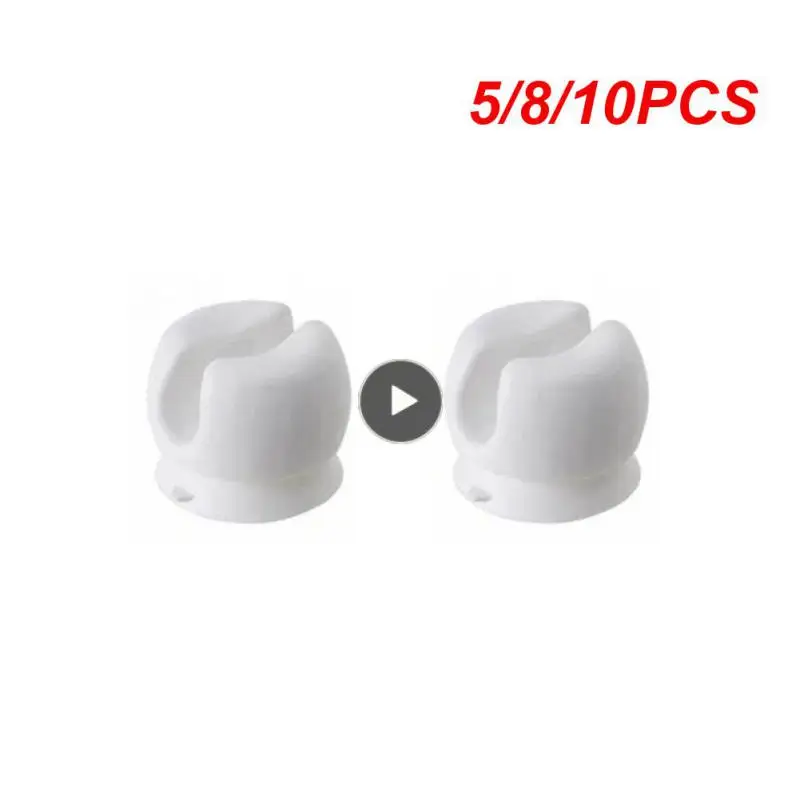 

5/8/10PCS Organizer Rack Simple Japanese-style Toothbrush Holder Silicon Wall-mounted Bathroom Accessories Tooth Brush Storage