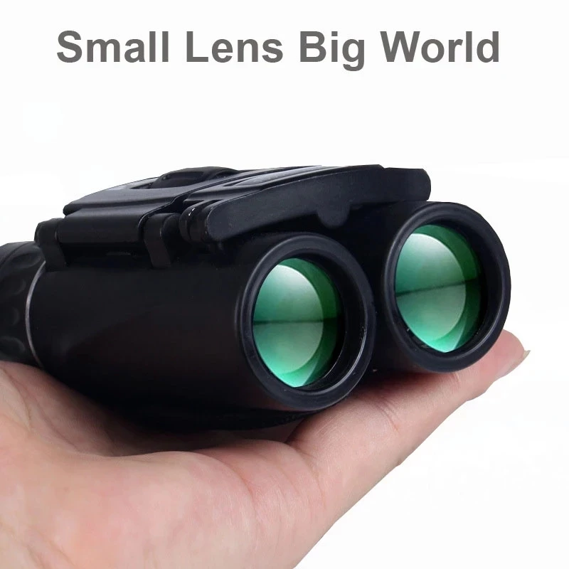 

500X25 Hd Powerful Binoculars 5000M Long Range Folding Mini Telescope Bak4 Fmc Optics for Hunting Sports Outdoor Camping Travel