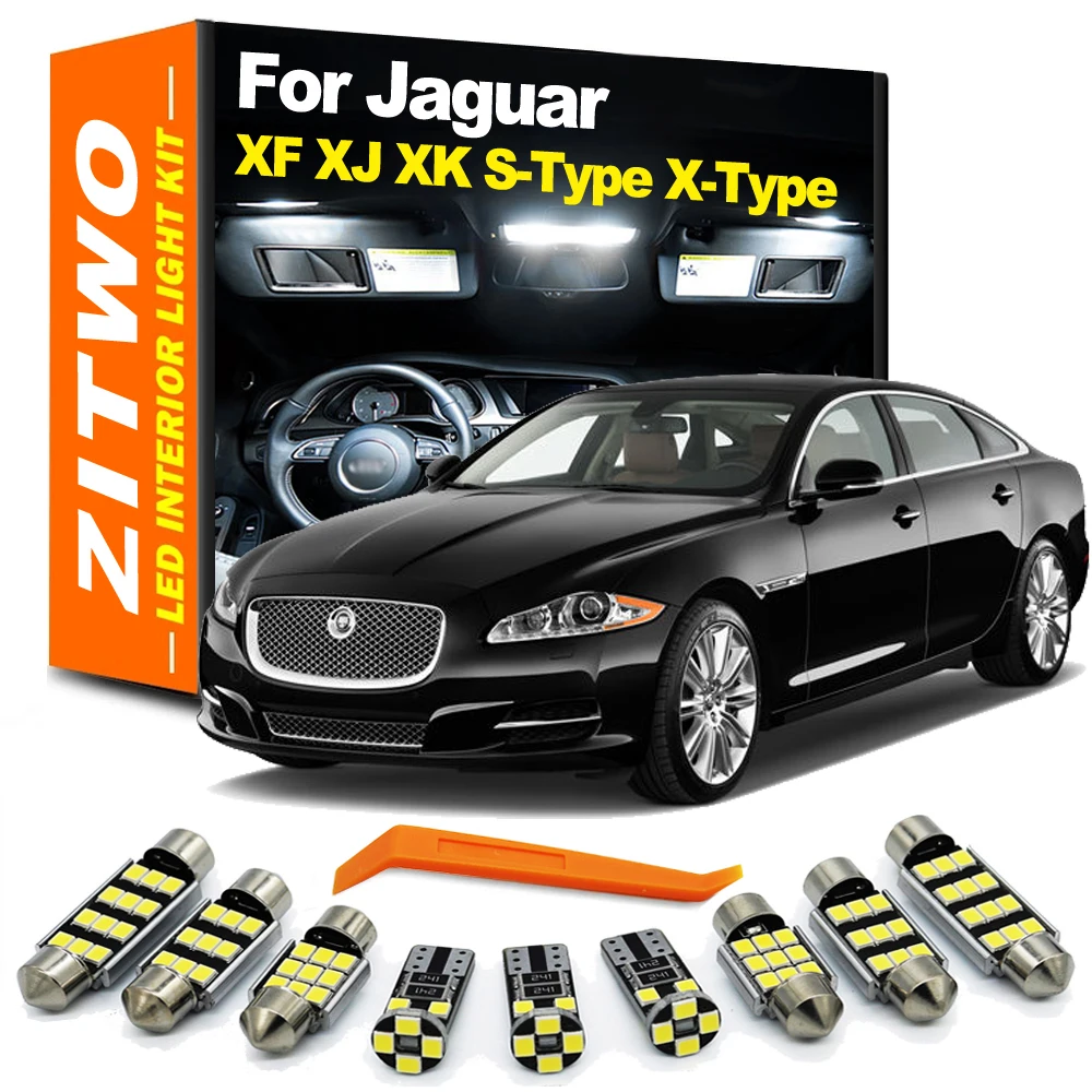 Набор светодиодных фар для салона автомобиля Jaguar XF XFR XJ XJ6 XJ8 XJ12 XJR XJL XK XK8 XKR X150 X250 X350 X351 S-Type X-Type X204 X206