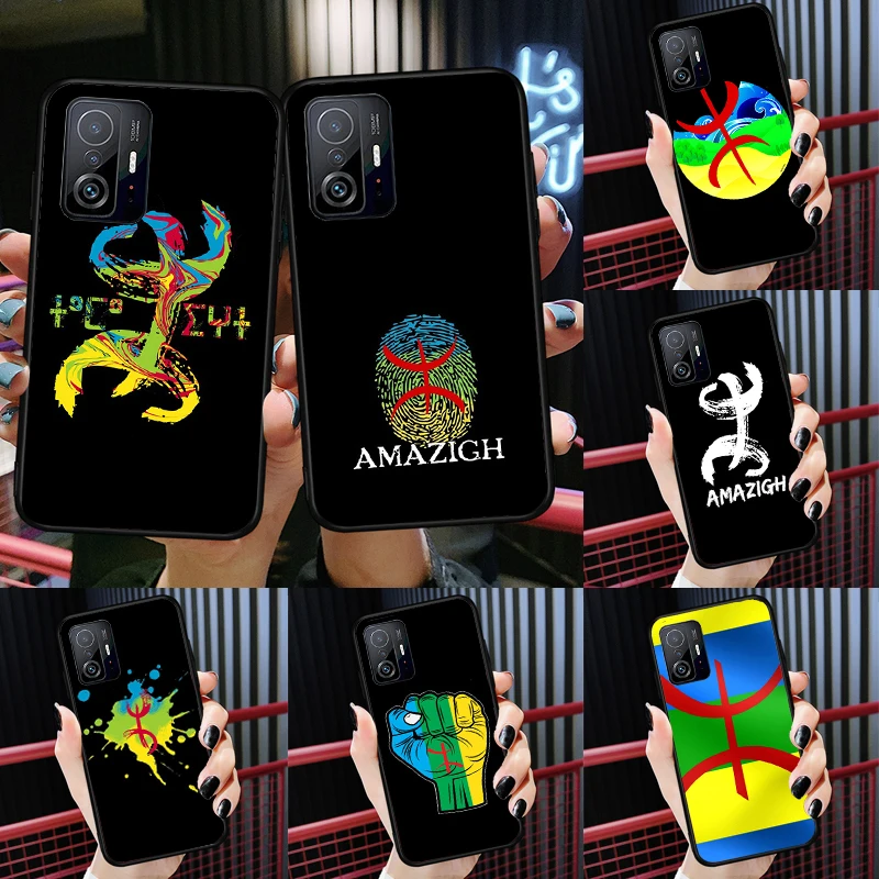 

Amazigh Symbol Berber Academy Case For POCO X4 X3 Pro X3 GT M3 M4 POCO F3 Cover For Xiaomi Mi 12 11T Pro 11 Lite Coque
