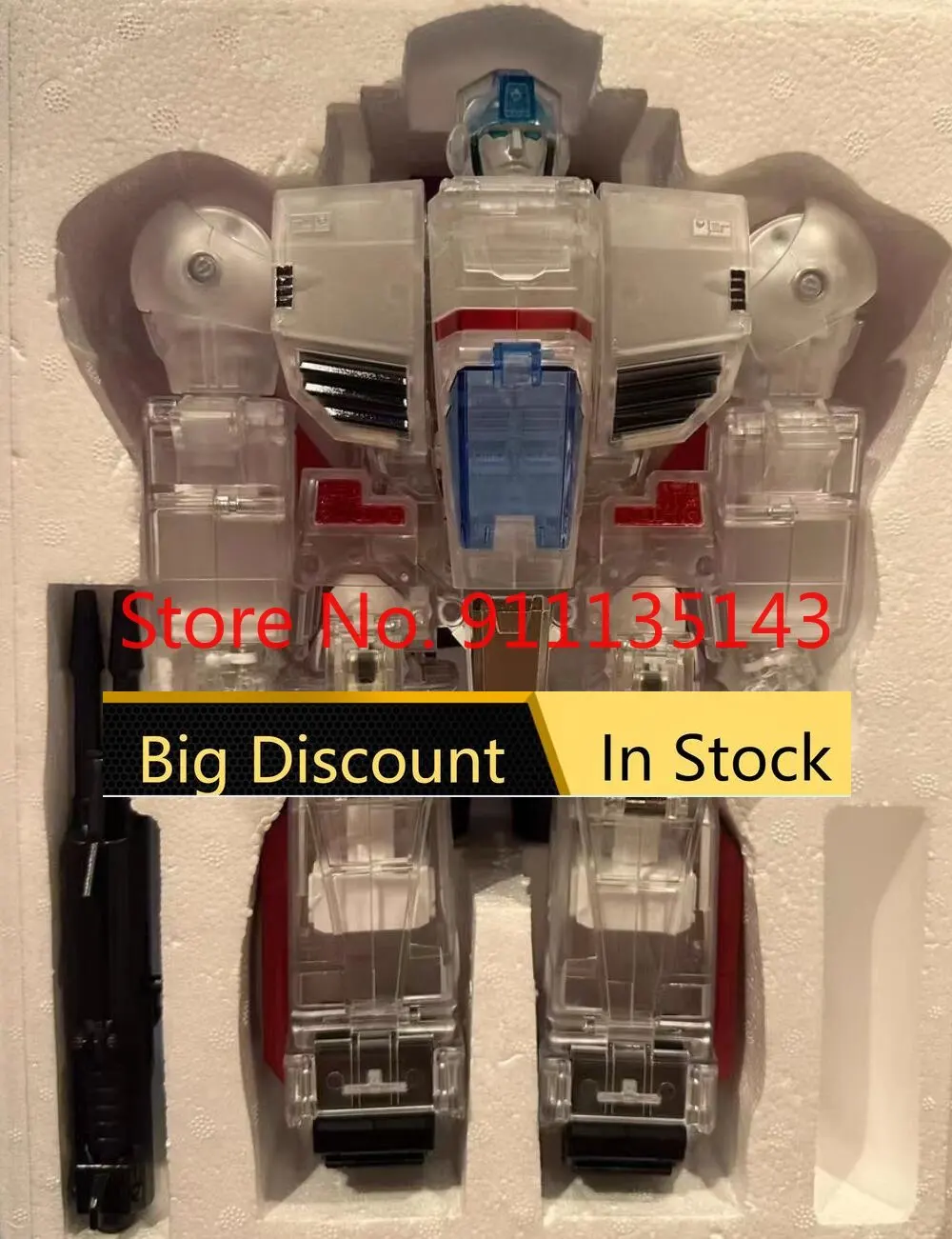 Ft-10 Lx-soft Jetfire Skyfire Transparent Ver 3rd Party Transformation Toys Anime Action Figure Toy Deformed Model