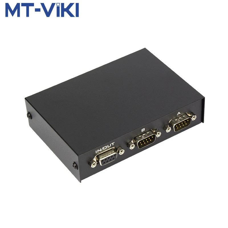 

MT-Viki 2 Port DB9 RS232 Switch Serial COM Device Console Printer Sharing Selector Controller MT-232-2