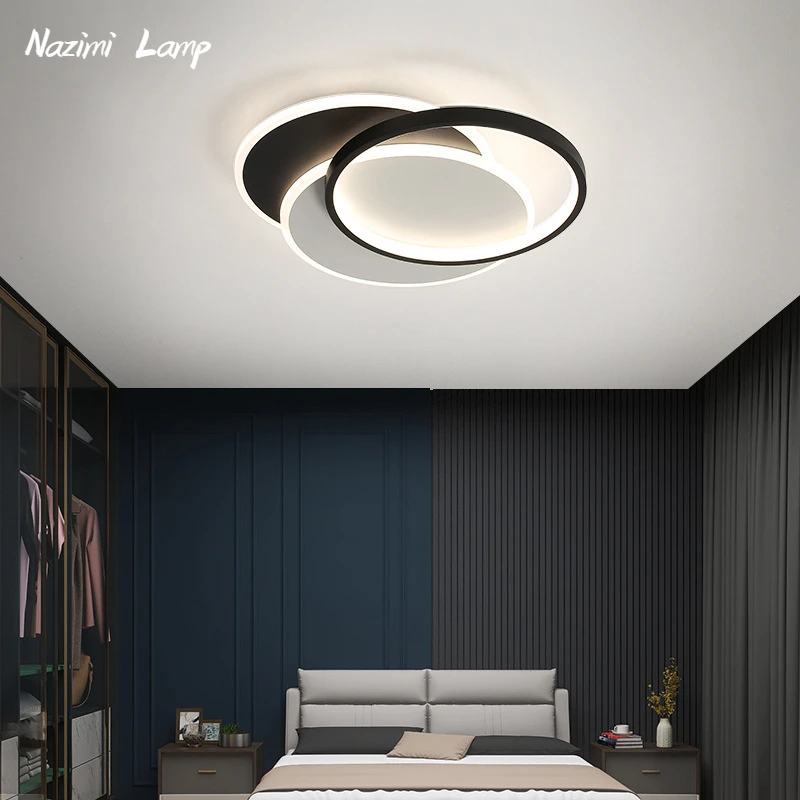 

LED Ceiling Lights Smart Nordic Modern Living Lamp Room Bedroom Minimalist Home Lamp Fixtures for Kitchen Decoration Maison