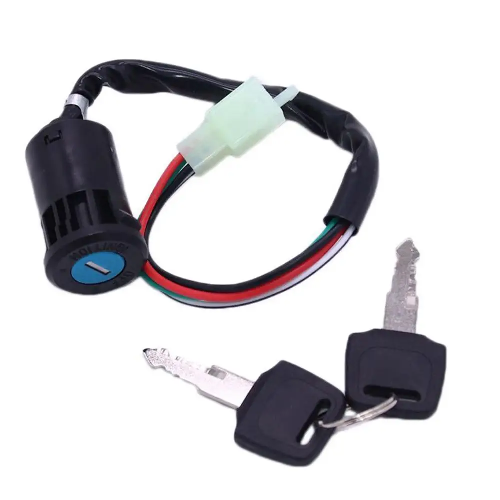 

Универсальный флэш-выключатель, 2 провода, клавиши зажигания, стартовый переключатель, блокировка ключа для вездеходов, карт, скутеров, мото...