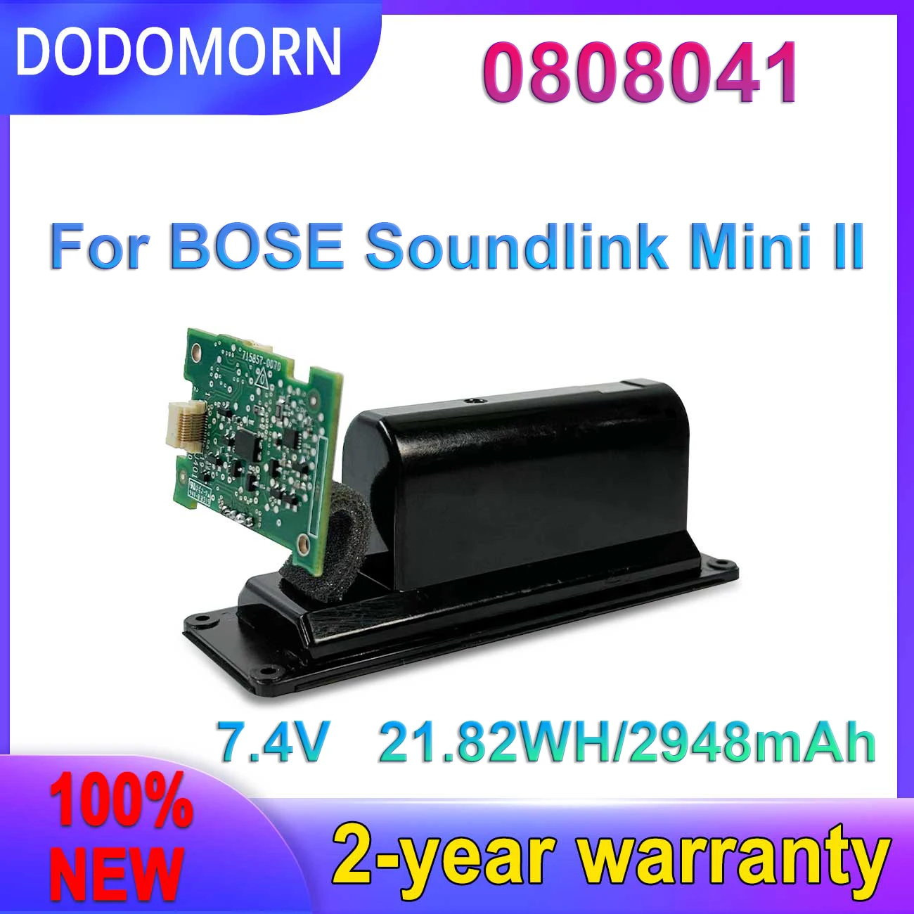 

DODOMORN Новинка 080841 планшетов для BOSE Soundlink Mini 2, материнская плата для Bluetooth динамика, аксессуары для ремонта, быстрая доставка