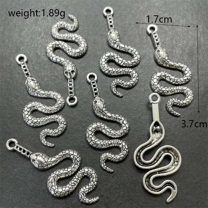 

Various Snake Series Charm Pendant Lion Rabbit Bird Owl Jewelry Connector Supplies DIY European And American Women's Accessories
