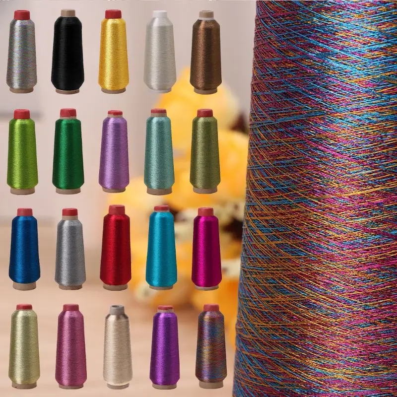 

1PC Sewing Machine Cone Threads Polyester Overlocking All Purpose 20Colors