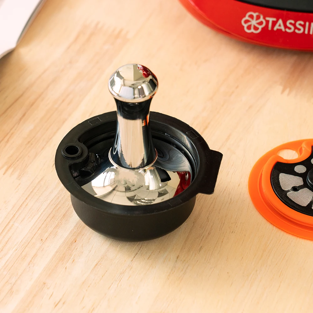 

For BOSCH Machines Tassimo Reusable Filter Coffee Pods Eco-Friendly Refillable Capsules Tamper Espresso Machine Capsules