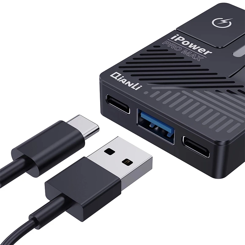 Фото Кабель питания QIANLI IPower Pro Max с переключателем ВКЛ./ВЫКЛ. Для iPhone 6 7 8 8P X XS MAX 11Pro Max, ремонт материнской платы, линия загрузки №3