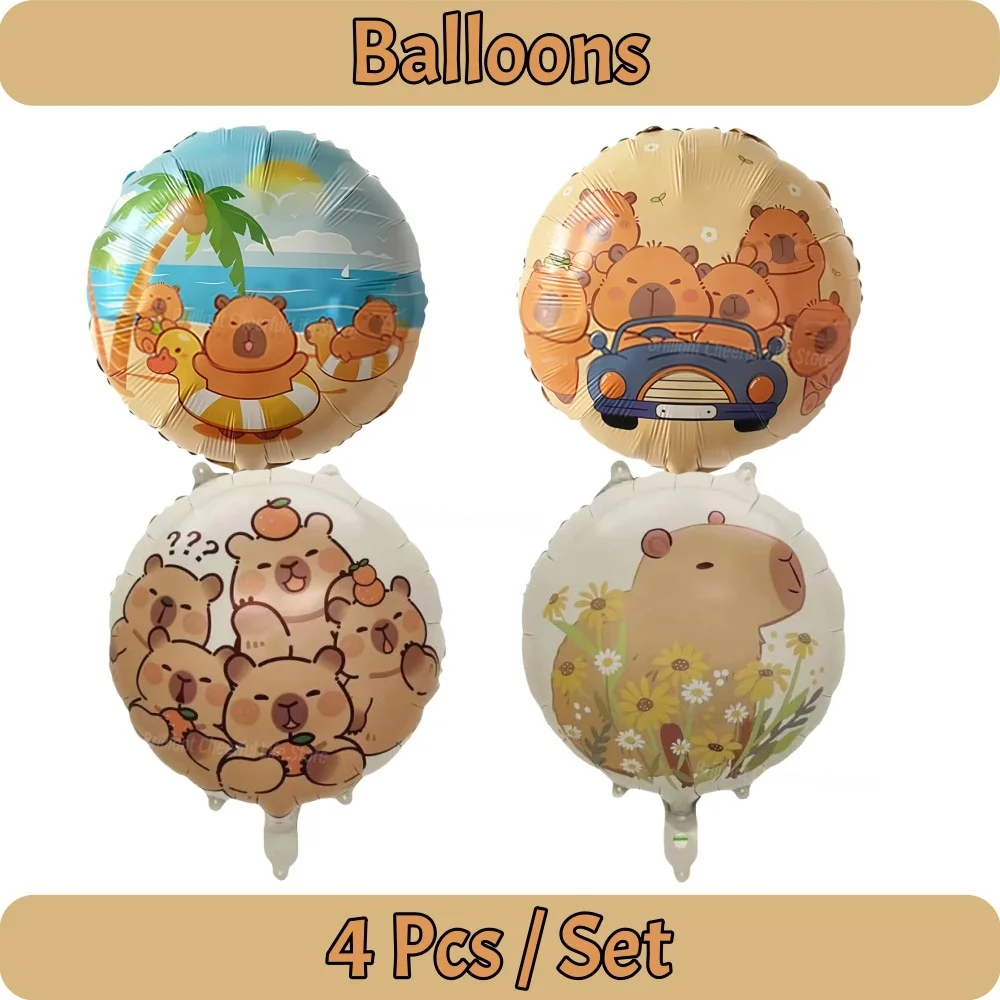 

Набор декораций для дня рождения с капибарой Disney