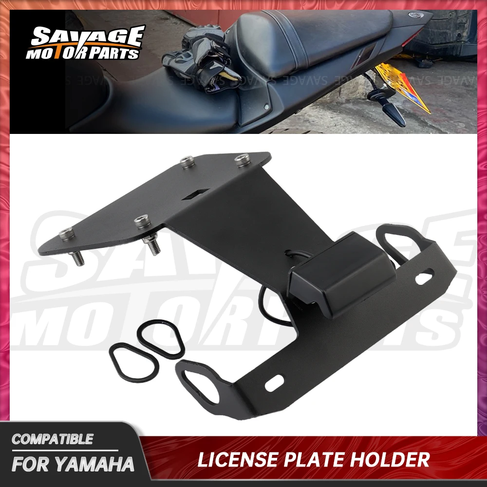 License Plate Holder For YAMAHA YZFR25 YZFR3 MT25 MT03 2014-2022 2021 Motorcycle Parts Fender Eliminator Kit YZF R25 R3 MT 03 25