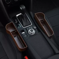 universal car seat organizer gap storage box drink holder car interior decoration for wallet phone slit pocket