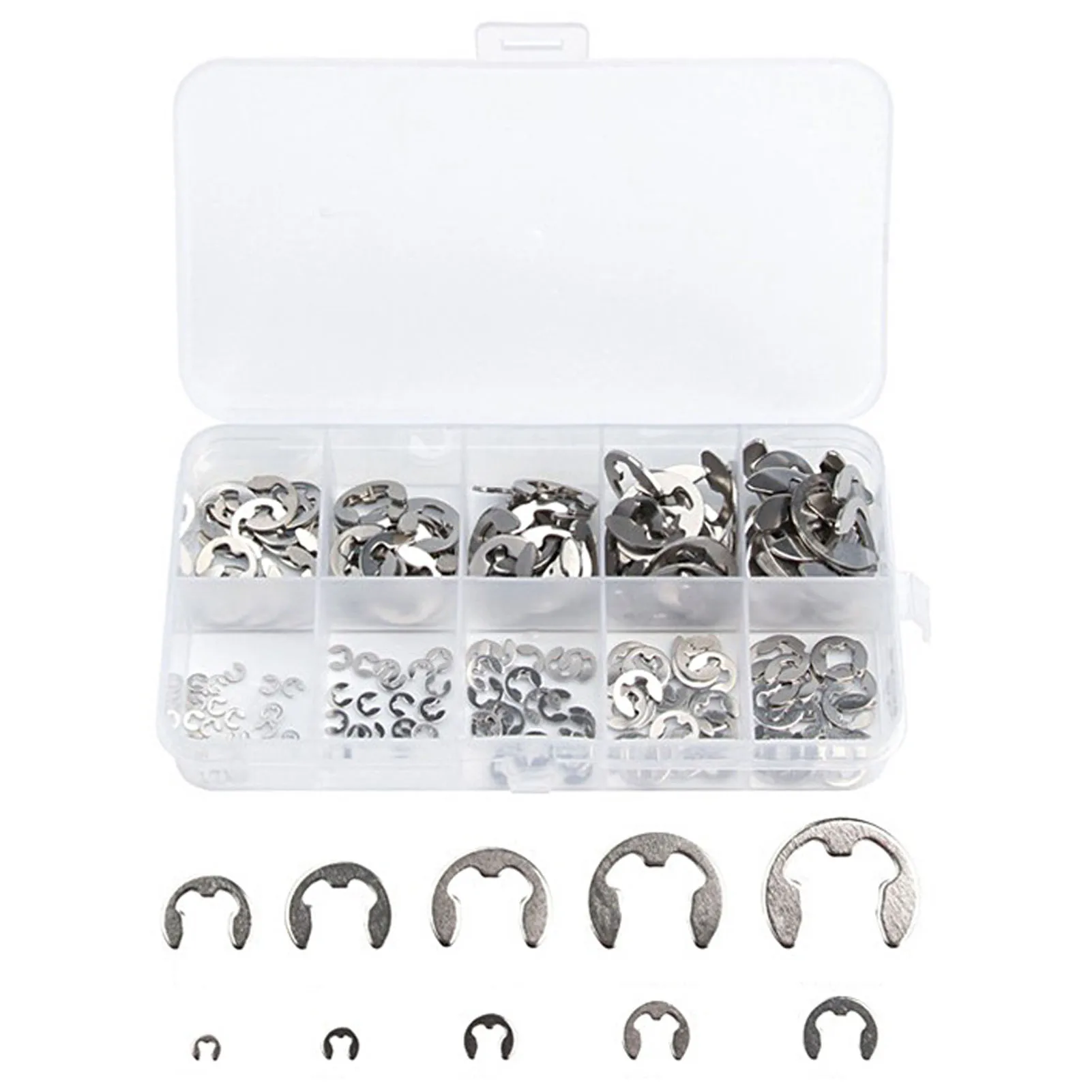 

Набор застежек из нержавеющей стали, многофункциональная застежка стандартного размера для вала машины