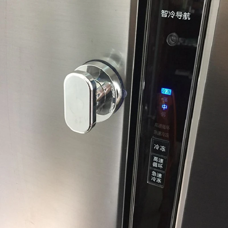

Sucker Handle Door Refrigerator Drawer Bathroom Pull Knob Wall Mount Handrail No Screw Furniture Hardware 1pc