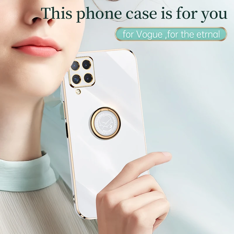 Модный чехол для телефона Samsung Galaxy A22 A22S A12 F12 M12 M62 F62 M32 M53 M33 F42 4G 5G, мягкий силиконовый квадратный чехол-накладка (art.: 3920dc753e08e) - 3920dc753e08e