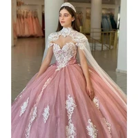 sweetheart ball gown quincea%c3%b1era dresses with long wrap white and pink sweet 16 quinceanera dress girls graduation prom party