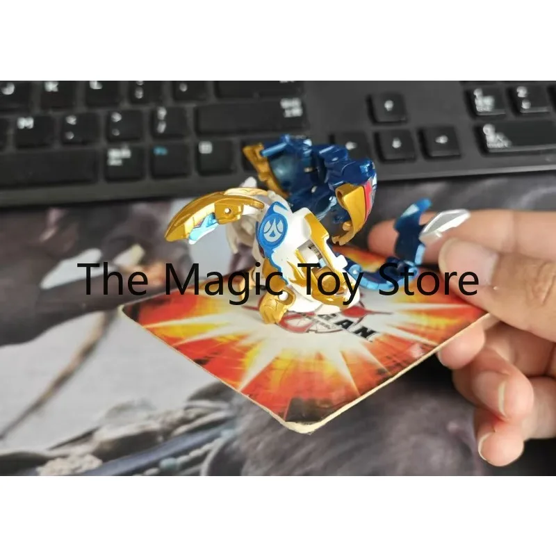 Фото Оригинальная фигурка Sega Bakugan: Bakutech Friendship Demon Head Remolded Red Transparent Bird Tail, коллекционная игрушка №3