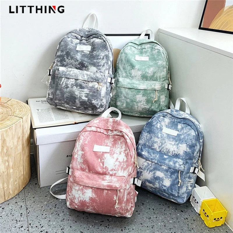 

Женский нейлоновый рюкзак, Повседневный Классический женский рюкзак, модная женская сумка на плечо, однотонная школьная сумка для девочек-подростков 2023