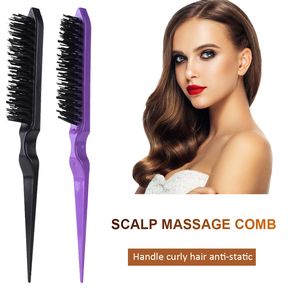Щетка для волос с щетиной расческа расчесывания инструмент регулирования кромок