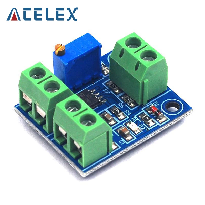 

The current to voltage module converts 0~20mA current into 0-5V voltage