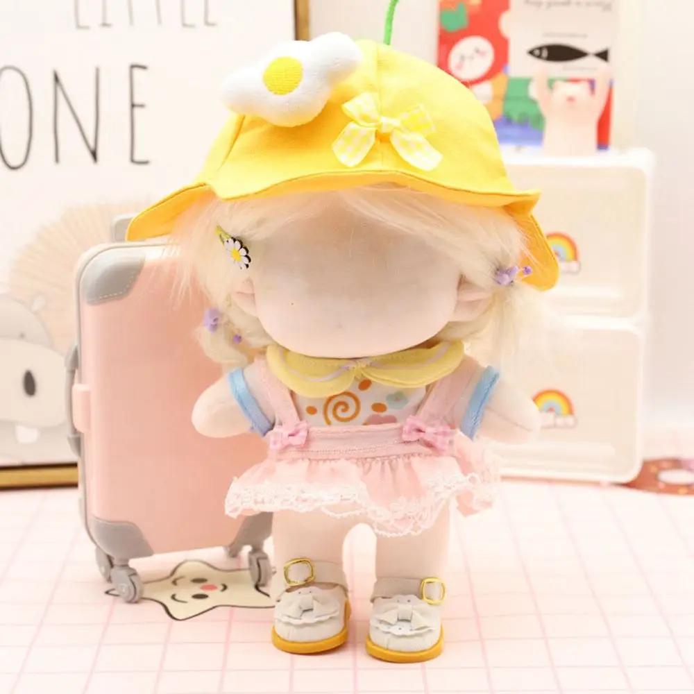 

Плюшевая шапка с головой куклы, милые шапки для кукол 20 см, милая кукла, модные шапки, Повседневное платье с животными, шапка с мультяшным рисунком