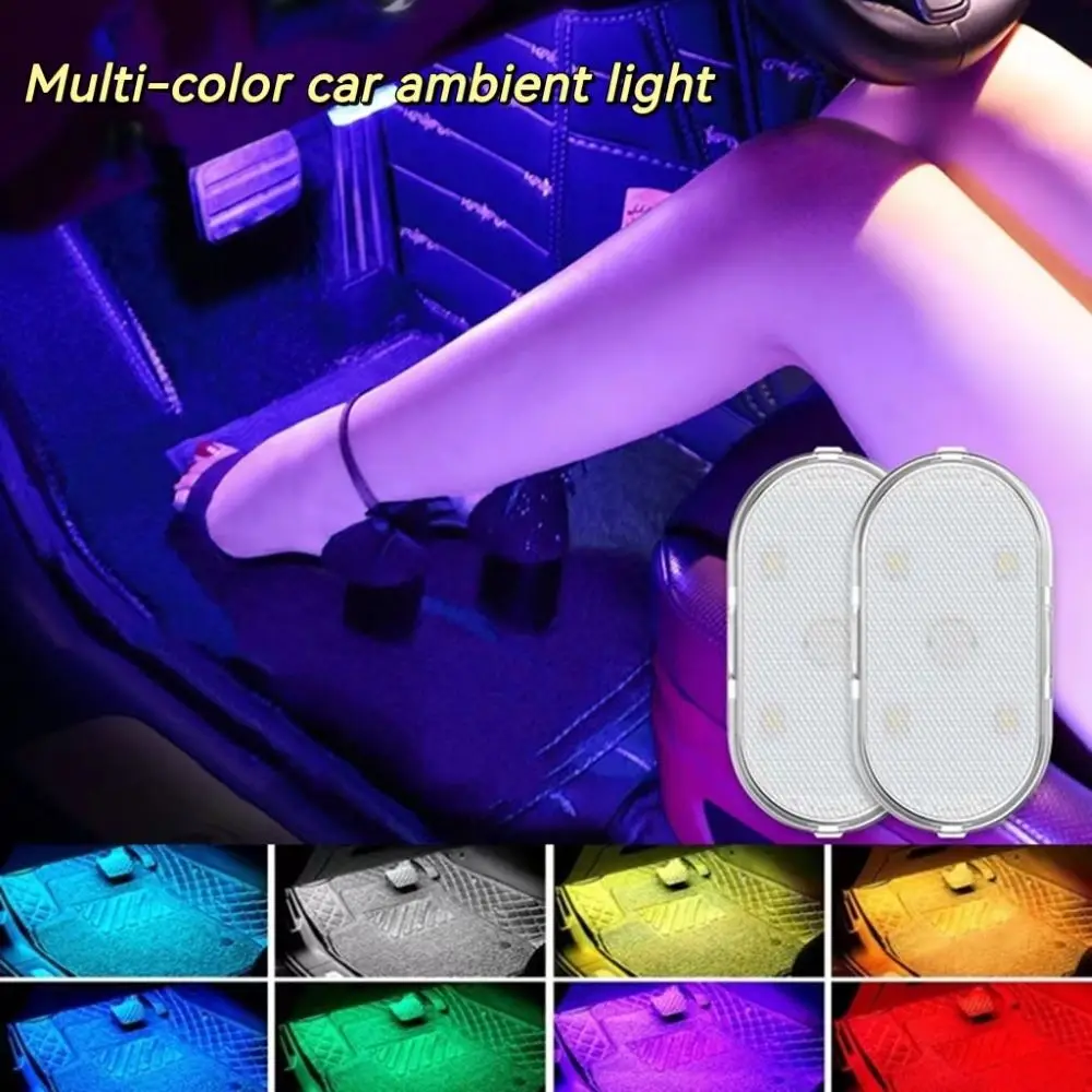 

Car Interior Lighting Magnetic Touch Light Multicolor Car LED Ambience Light Night Indoor Reading Light Car Interior Decoration