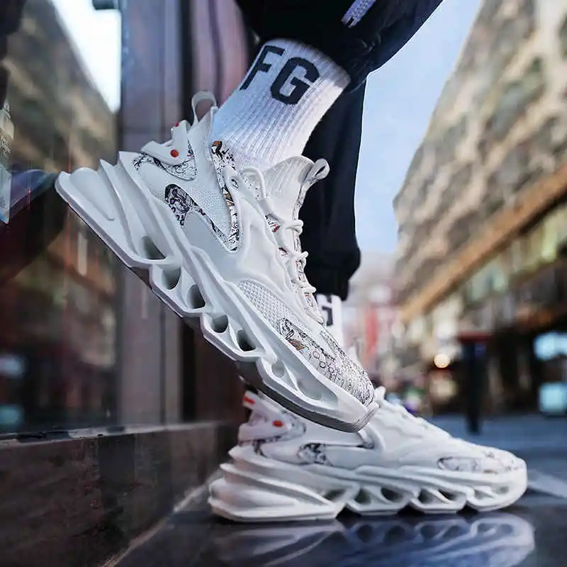 

Треккинговая обувь женская повседневная обувь на высоком каблуке теннисная Повседневная теннисная обувь для тренировок белые кроссовки для мужчин теннисные ботинки Baskrt