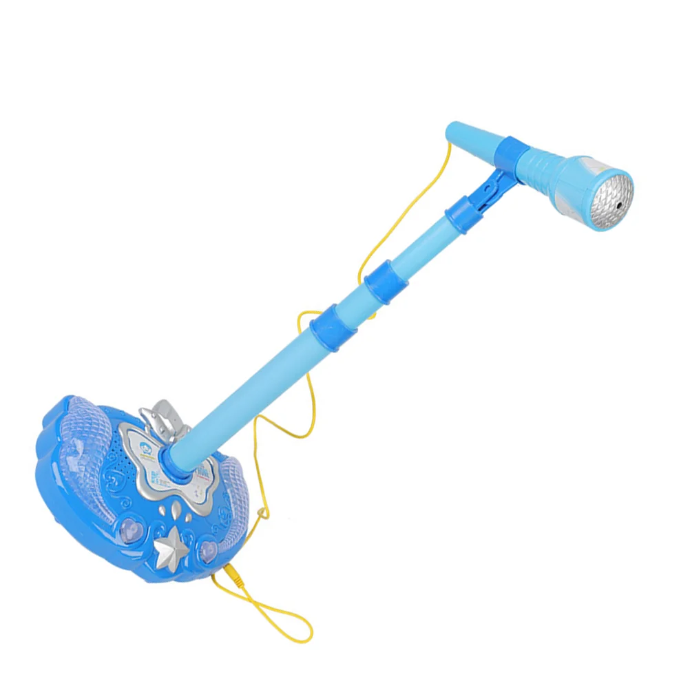 

Детский микрофон для караоке Mic Playplayer Musicmachine динамик стоячий для дискотеки Mp3 детская игрушка