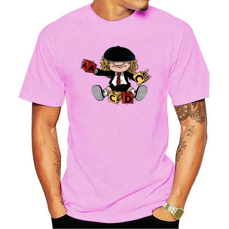 

Camiseta с рисунком AC_DC Angus Young для мужчин и женщин, camiseta Hardrock Music Band для Fan, ropa para mujer