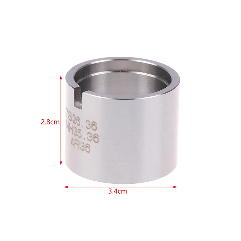 Держатель механизма часов из нержавеющей стали базовый кронштейн для SKX007 NH35 36 7S26