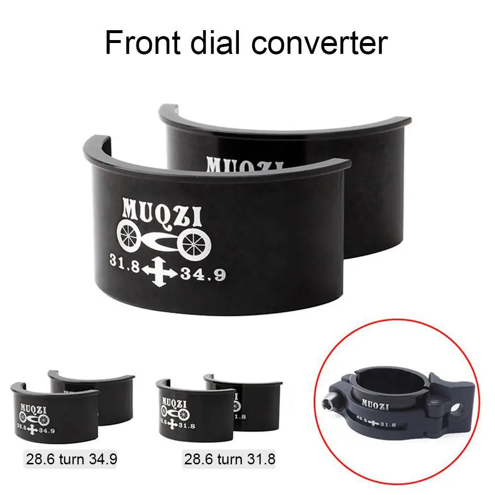 

1pc Bicycle Derailleur Adapter Aluminum Alloy Wedge Adapter Front Dial Converter MTB Mountain Bike Cycling Accessories