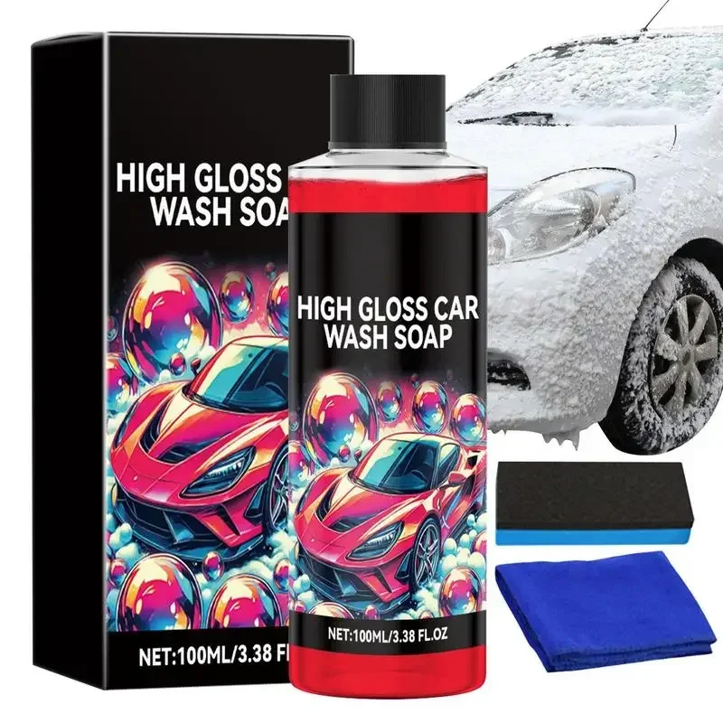 100ml Car Cleaning Foam Liquid Large Capacity High Concentration Wash Auto Washing Supplies Accessories