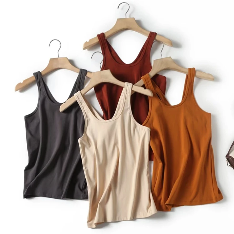 

Withered Japanese Style Basic Multicolor Knitted Rib Tank Tops Fashion Ladies Simple Sleeveless Tshirts Women