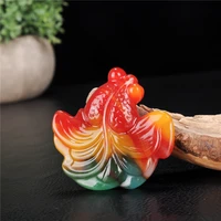 natural hetian jade color jade goldfish pendant golden jade is rich and more than a necklace every year