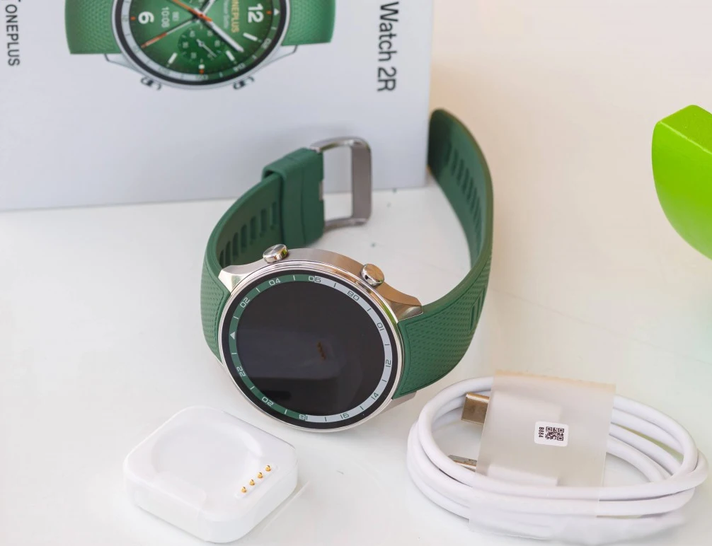 2024 Глобальная версия OnePlus Watch 2R Смарт-часы 1,43 дюйма AMOLED Snapdragon W5 Чипсет До 100 часов Срок службы батареи Google Wear OS 4 NFC (art.: 3920c8f18fd8a) - 3920c8f18fd8a