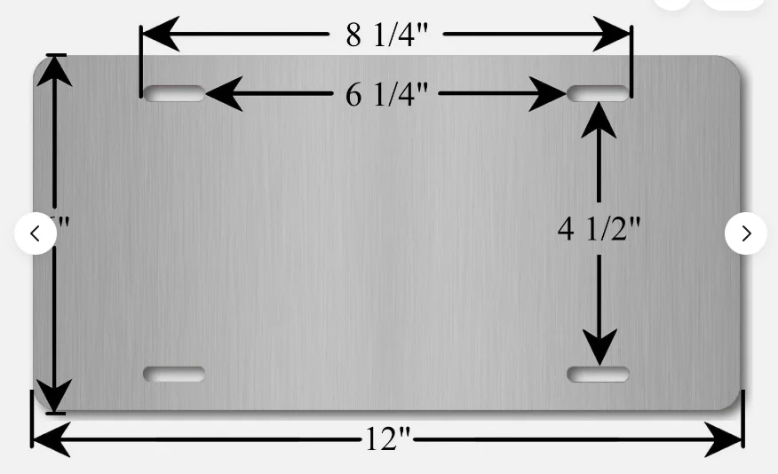 Фото Тунис Алюминий Новинка Номерный номерной знак автомобиля Алюминий №2