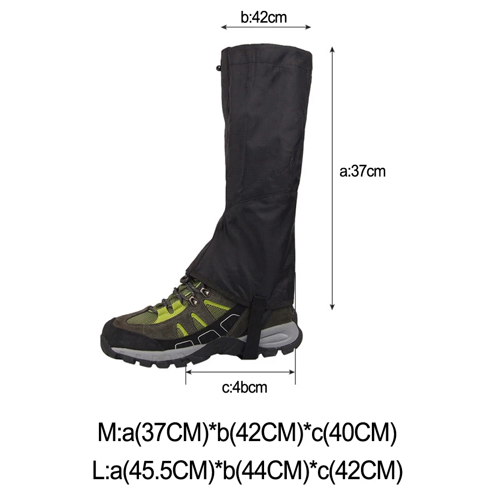 

Hiking Leg Cover Gaiter Snow Leg Spare Parts Waterproof Camping Climbing Legging Cover Oxford Cloth Replacement