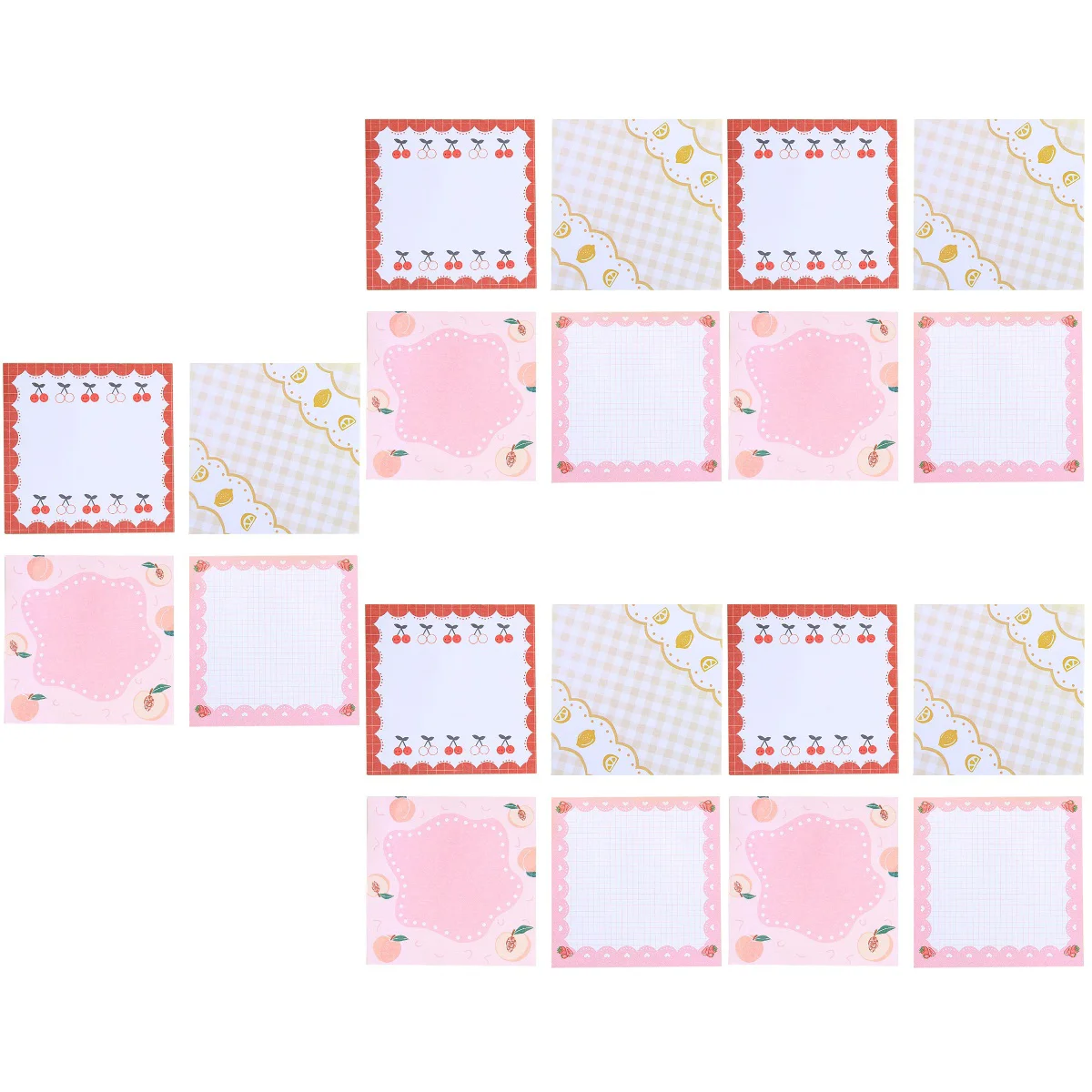 

Sticky Memo Notepad Note Paper Stickers Pads Stick Sticker Kids Notes Message Pocket Self Tracing Adhesiveblank Pad Desktop