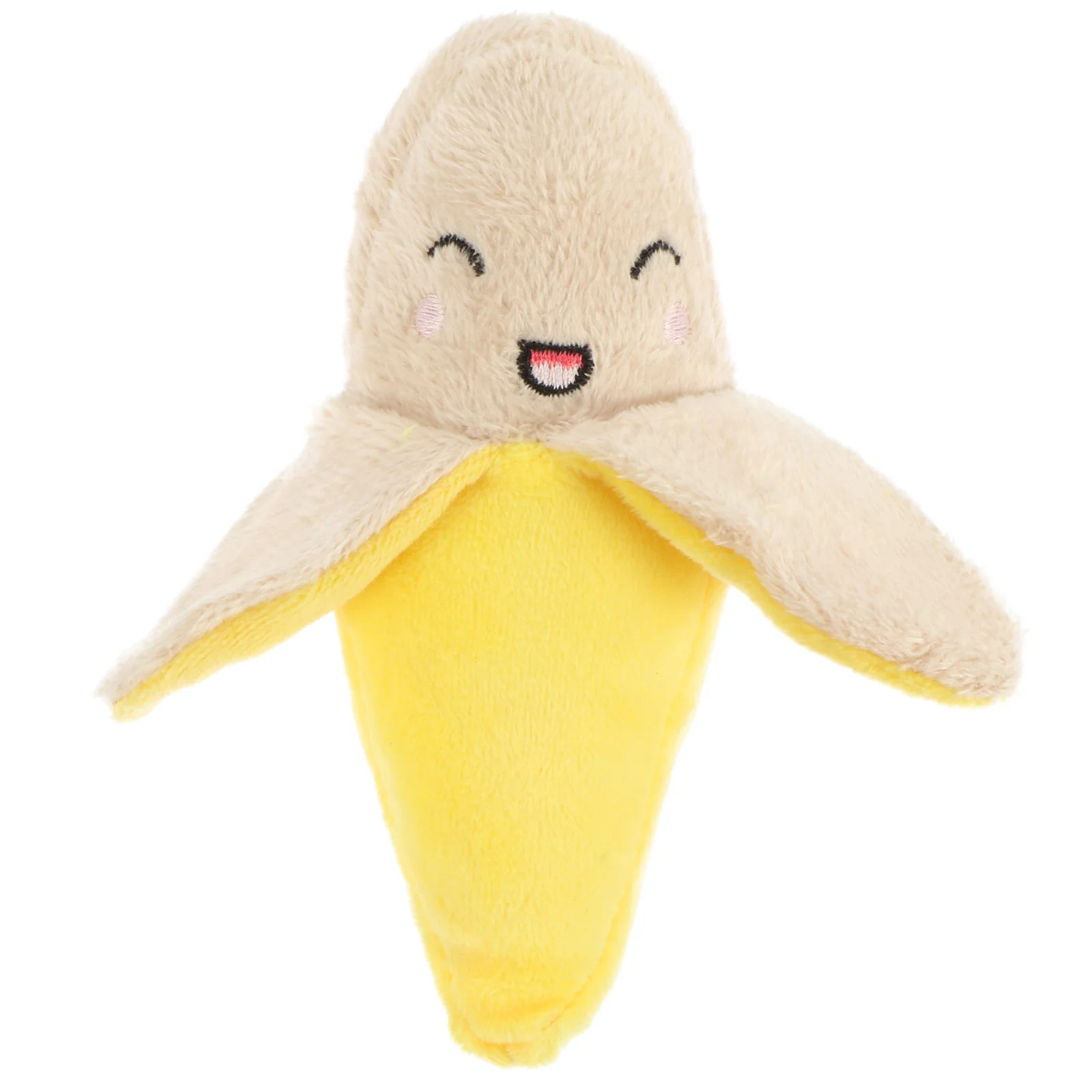 

3Pcs Dog Plush Toys Pet Chew Toys Puppy Squeaky Toys Creative Banana Shaped Pet Toys