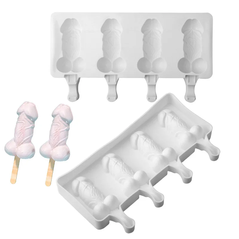 

Креативная силиконовая форма для мороженого, форма «сделай сам» для кубиков мороженого, многоразовая форма, форма для фруктового льда, кухонные принадлежности, коробка для домашнего мороженого