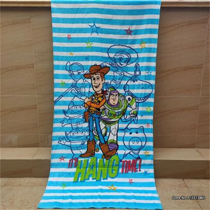 Абсорбирующее банное полотенце с принтом История игрушек |