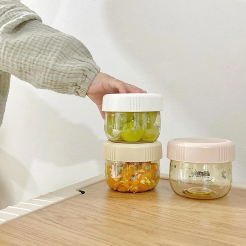 

Baby Food Box Newborn Outing Food Sealed Storage Fresh-keeping Kit Baby Solid Feeding Moisture-proof Keep Fresh New Storage Box