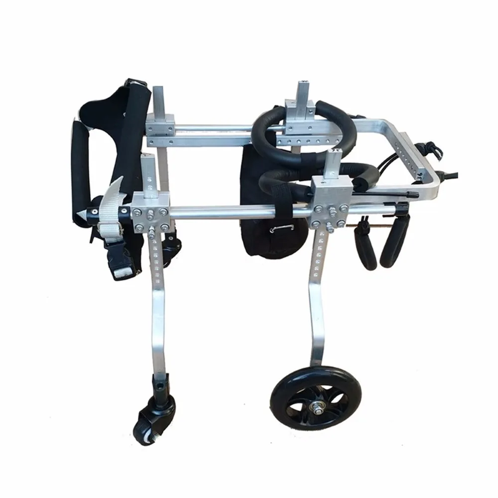 

Dog Wheelchair Pet Hind Limb Disability Paralysis Rehabilitation Wheelchair Car Animal Auxiliary Bracket Four-Wheeled Scooter