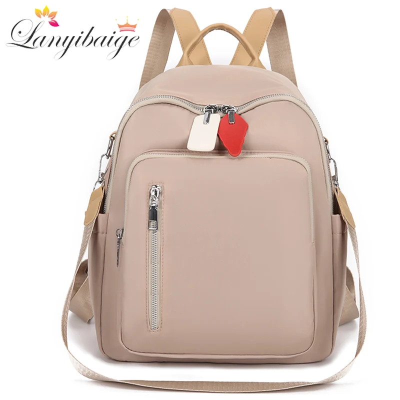 

Casual Lides Shoulder Bags High Quality Large Capacity Backpack Women Fashion Anti-theft Travel Back Pack Teenagers School Bag