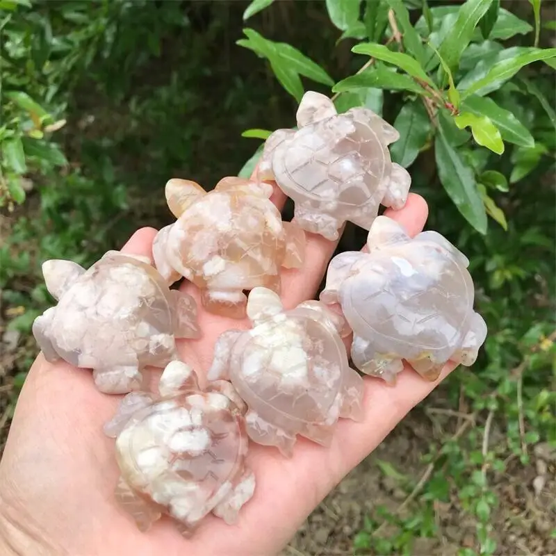 

Натуральная ручная резьба, цветок, агат, черепаха, лечебный камень, гравировка, драгоценные камни, ремесла, домашний декор, подарок