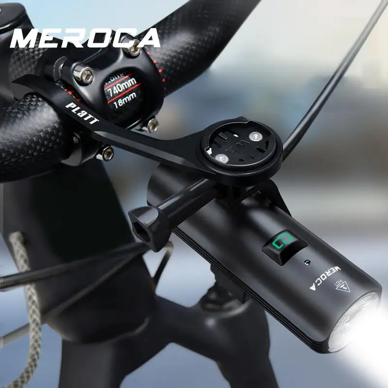 

MEROCA New smart headlight bike light glare reality 1000LM flashlight far and near light MTB road bike Bicycle Accessories