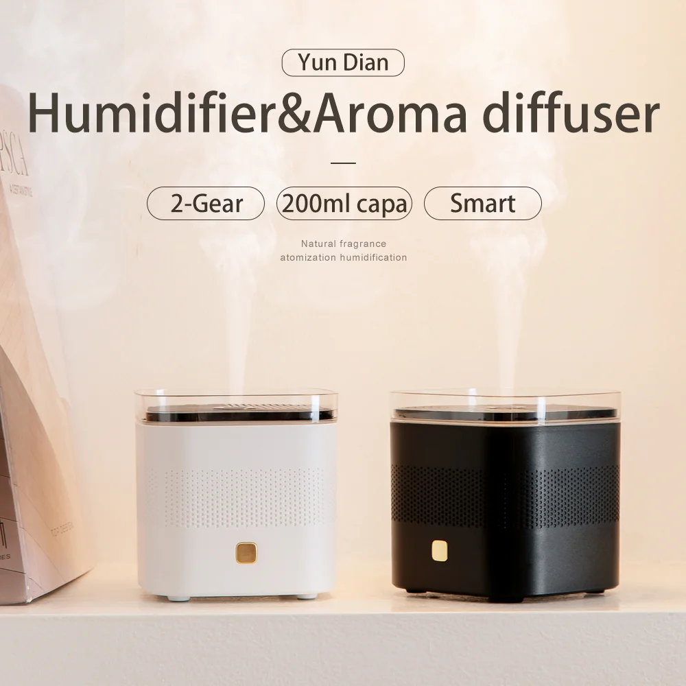USB Humidifier Home Mute Rhyme Point Aroma Diffuser Ultrasonic Office Desktop Gift Humidifier Diffuser Essential Oil Diffuser enlarge