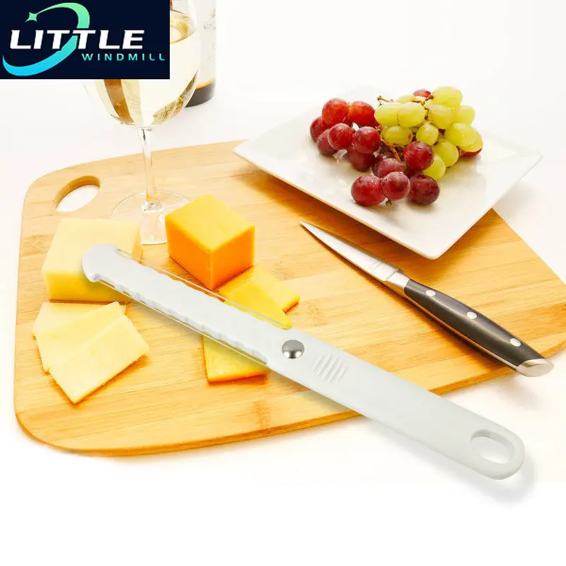 

Plastic Cheese Slicer Restaurant Cake Toast Butter Pudding Pastry Dessert Portable Wire Peeling Tools Bakeware