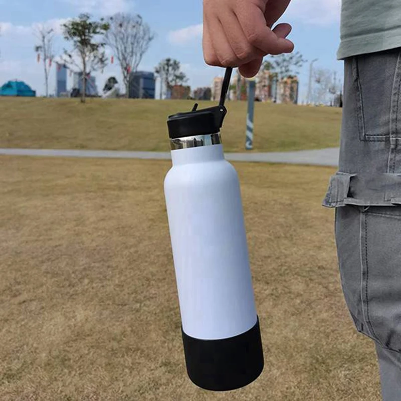 Соломенная крышка для воды изолированная спортивная бутылки с водой сопла 12-64